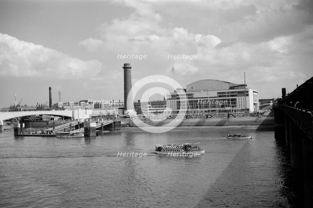 Royal Festival Hall, Belvedere Road, South Bank, Lambeth, London, c1951. Artist: SW Rawlings