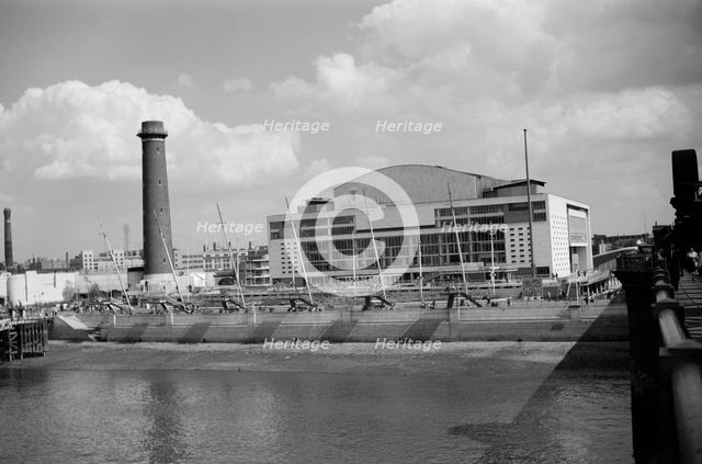 Royal Festival Hall, Belvedere Road, South Bank, Lambeth, London, c1951. Artist: SW Rawlings