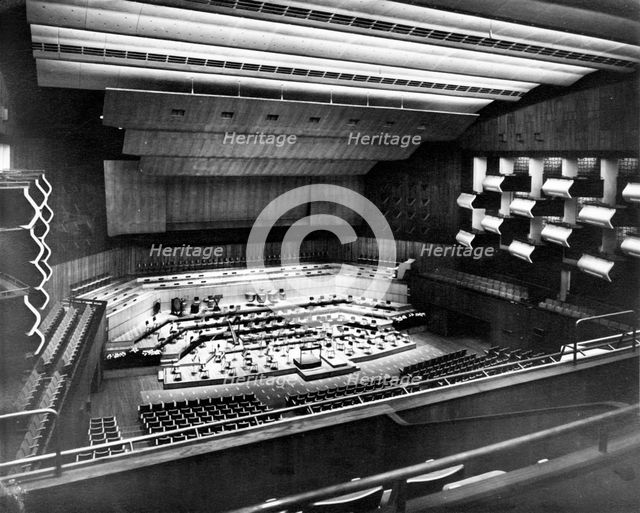 Royal Festival Hall, London, c1955.  Creator: Arthur Charles Kirby Ware.