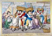 Royal fishmongers, or a welcome to Billingsgate 1816. Artist: C Williams