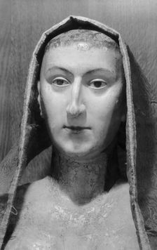 Royal funeral effigy of Anne of Denmark, Westminster Abbey, London, 1945-1980. Artist: Eric de Maré