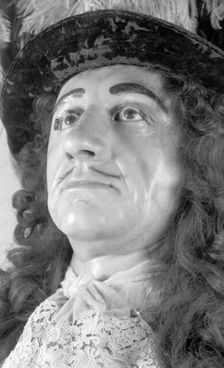 Royal funeral effigy of King Charles II, Westminster Abbey, London, 1945-1980. Artist: Eric de Maré