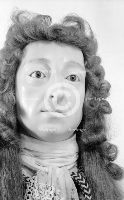 Royal funeral effigy of William III, Westminster Abbey, London, 1945-1980. Artist: Eric de Maré