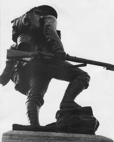 Royal Fusiliers memorial to the Jewish Battalion, WWI, London. Creator: Unknown