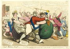 Royal Kitchen Stuff!, 1819. Creator: Isaac Robert Cruikshank