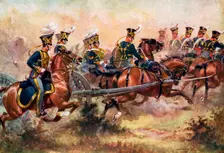 Royal Horse Artillery, c1832 (c1920). Creator: Harry Payne