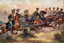 Royal Horse Artillery, c1832 (c1920). Creator: Harry Payne