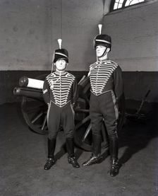 Royal Horse Artillery gun team in full dress, c1953. Creator: Arthur Charles Kirby Ware