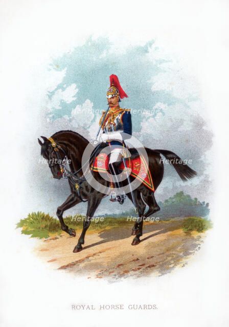 'Royal Horse Guard', 1888. Artist: Unknown