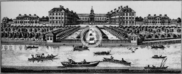 Royal Hospital, Chelsea, c1890 (1911). Artist: Unknown.
