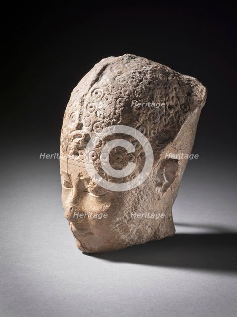 Royal Head, Early Ptolemaic Period (c.300 B.C.). Creator: Unknown.