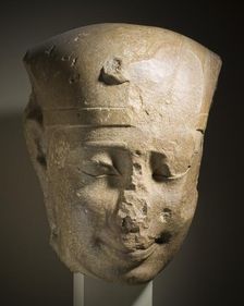 Royal Head, Possibly King Nectanebo I, 380-363 B.C.. Creator: Unknown