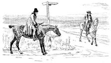 Royal Inst. of Painters in Water Colours: "Hawks Dinna Pike Out Hawks Een" - J. C. Dollman, 1890. Creator: Unknown