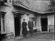Royal Oak Inn, Wootton Rivers, Wiltshire, 1923. Creator: Katherine Jean Macfee
