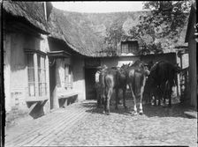 Royal Oak Inn, Wootton Rivers, Wiltshire, 1923. Creator: Katherine Jean Macfee