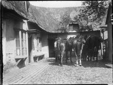 Royal Oak Inn, Wootton Rivers, Wiltshire, 1923. Creator: Katherine Jean Macfee