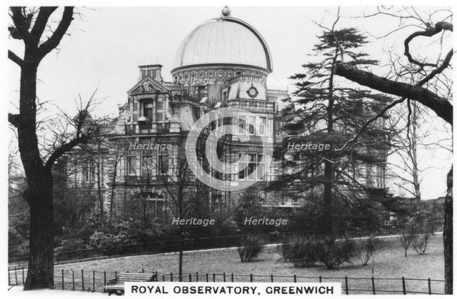 Royal Observatory, Greenwich, 1937. Artist: Unknown