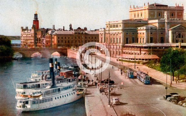 Royal Opera House, Stockholm, 20th century. Artist: Unknown