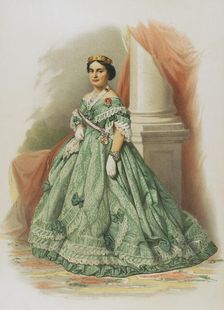 Royal Order of the Noble Ladies of Queen Maria Luisa, 1865. Creator: Unknown