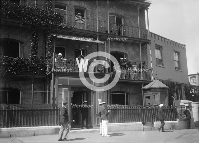 Royal London Yacht Club, Cowes, Isle of Wight, c1935. Creator: Kirk & Sons of Cowes.