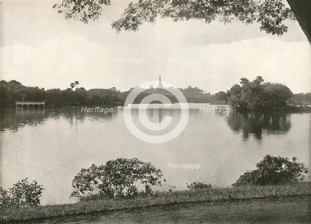 'Royal Lakes, Rangoon', 1900. Creator: Unknown.