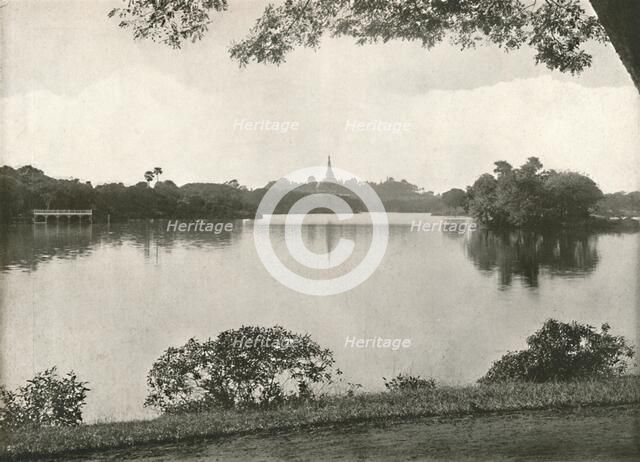 'Royal Lakes, Rangoon', 1900. Creator: Unknown.
