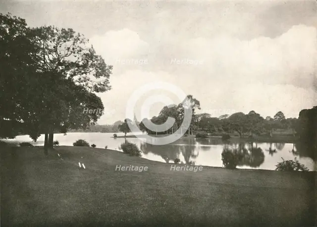 'Royal Lakes, Rangoon', 1900. Creator: Unknown.