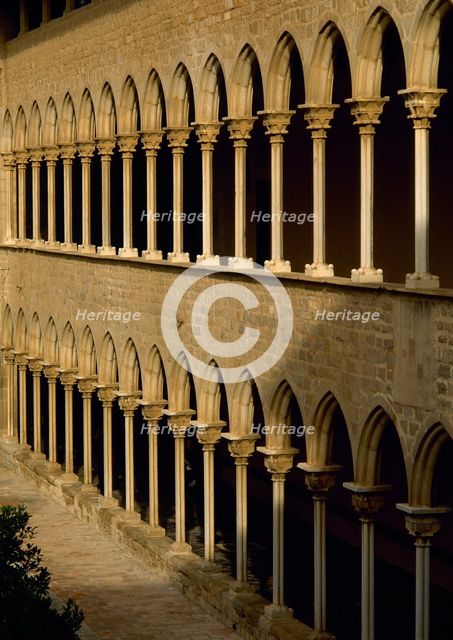 Royal Monastery of St Mary of Pedralbes, Barcelona, Catalonia, Spain, 1995. Creator: LTL.