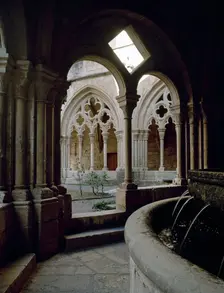 Royal Monastery of Santa Maria de Poblet, Vimbodí, Tarragona province, Catalonia, Spain, 1998. Creator: LTL