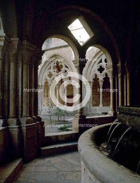 Royal Monastery of Santa Maria de Poblet, Vimbodí, Tarragona province, Catalonia, Spain, 1998. Creator: LTL.