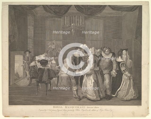 Royal Masquerade Somerset House, October 21, 1805. Creator: Thomas Cook.
