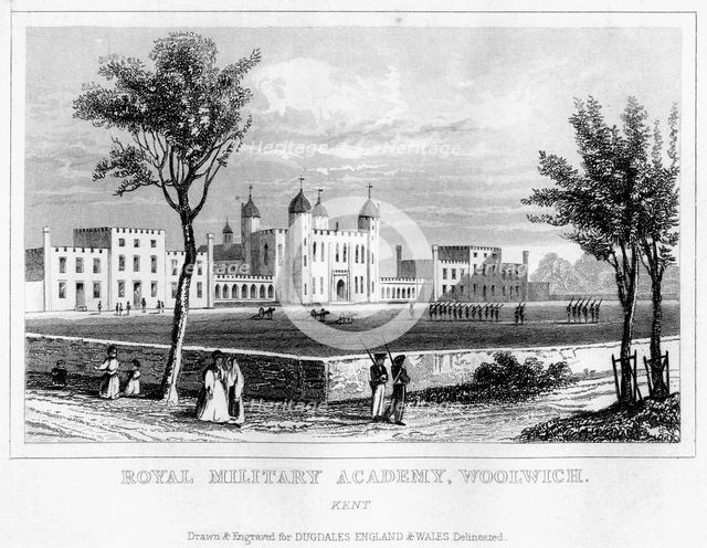 Royal Military Academy, Woolwich, London, 19th century. Artist: Unknown