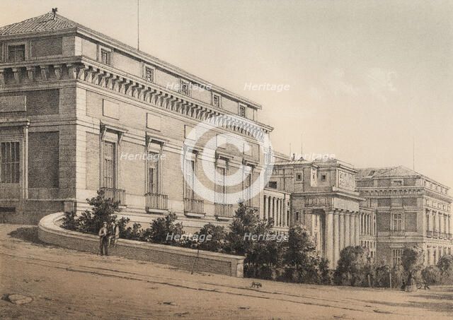 Royal Museum of Painting and Sculpture. Prado Museum, designed by Count of Floridablanca, a favor…