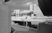 Royal National Theatre, Upper Ground, South Bank, Lambeth, London, 1976-1980. Artist: Eric de Maré