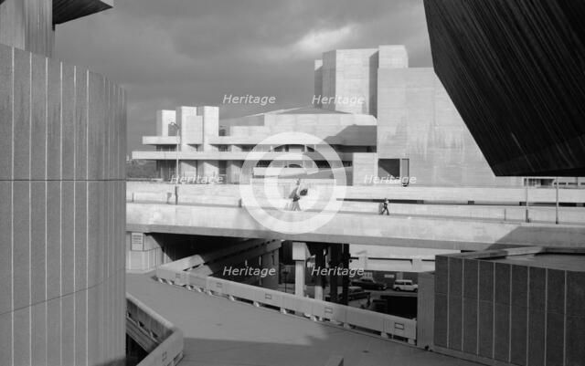 Royal National Theatre, Upper Ground, South Bank, Lambeth, London, 1976-1980. Artist: Eric de Maré.