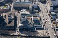 Royal National Theatre and IBM Building, South Bank, Lambeth, London, 2018. Creator: Historic England Staff Photographer