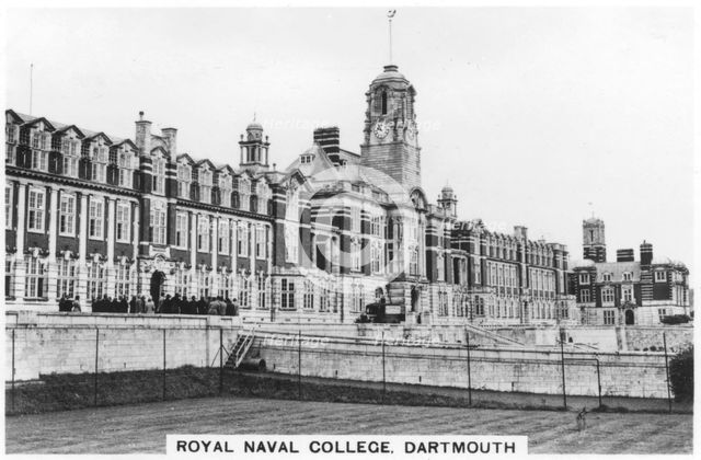 Royal Naval College, Dartmouth, 1937. Artist: Unknown