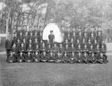 Royal Naval College group portrait, Isle of Wight, 1914. Creator: Kirk & Sons of Cowes
