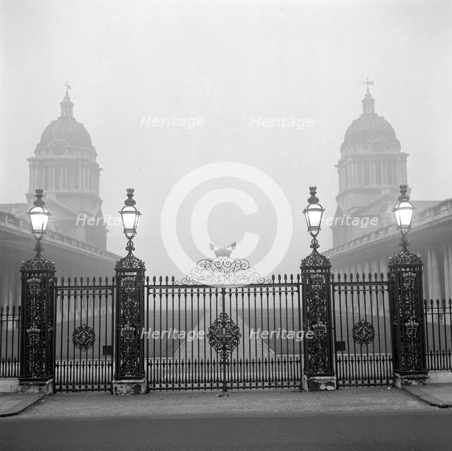 Royal Naval College, Greenwich, London, 1955-1965. Artist: John Gay