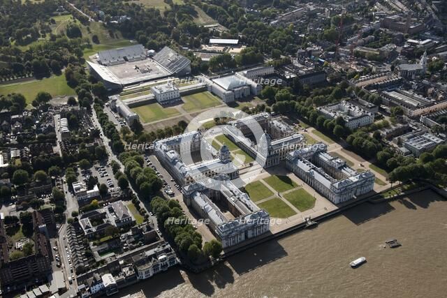 Royal Naval College, Greenwich, London, 2012. Artist: Damian Grady.