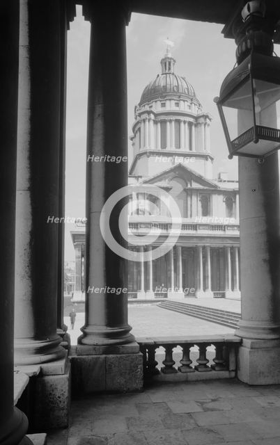 Royal Naval Hospital, Greenwich, London, 1945-1980. Artist: Eric de Maré