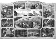 Royal Small Arms Factory, Enfield, 1861. Creator: William James Palmer