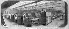 Royal Small Arms Factory, Enfield: The Large Room, 1861. Creator: William James Palmer