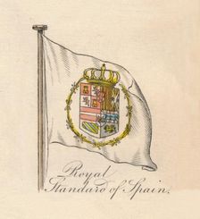 Royal Standard of Spain 1838