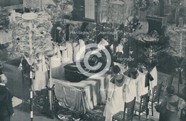 'Royal State and Panoply of Priceless Feathers for the Last of His Line', c1935. Artist: LW DeVis-Norton.