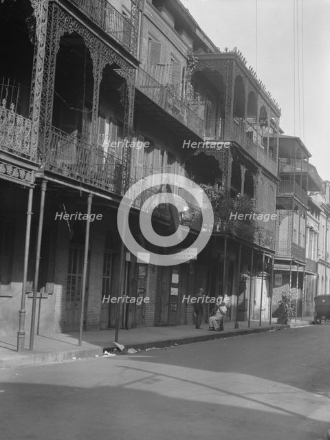 Royal Street, New Orleans, between 1920 and 1926. Creator: Arnold Genthe.