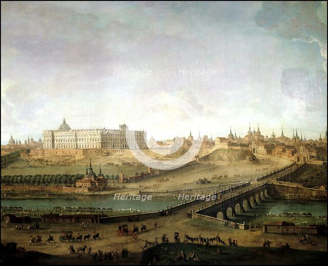 Royal Palace of Madrid, oil on canvas.