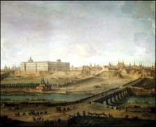 Royal Palace of Madrid, oil on canvas