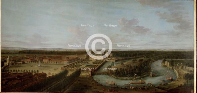 Royal Palace of Aranjuez', oil on canvas.