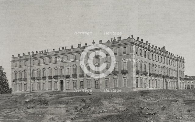 Royal Palace of Riofrío, La Losa, Segovia province, Spain, 1898. Creator: Unknown.